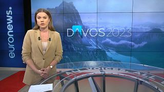 Sasha Vakulina, envoyée spéciale d'Euronews à Davos