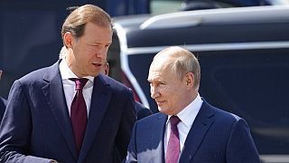 Manturov és Putyin 2021-ben