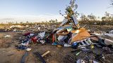 Ruines d'une maison sur la route 43, suite aux intempéries - Prattville, en Alabama (USA), 12.01.2023