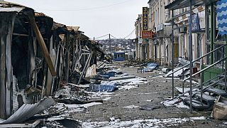 Ucraina, Bakhmut distrutta