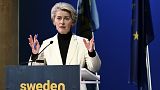 La presidenta de la Comisión Europea, Ursula von der Leyen.