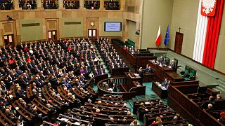 The lower hose of Poland's parliament