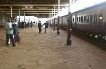 Uganda'dan hareketle Kenya'nın başkenti Nairobi'ye gelen bir tren (arşiv)