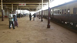 Uganda'dan hareketle Kenya'nın başkenti Nairobi'ye gelen bir tren (arşiv) 