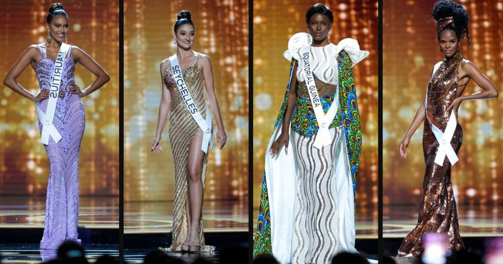 See the best evening gowns at the 2023 Miss Universe competition