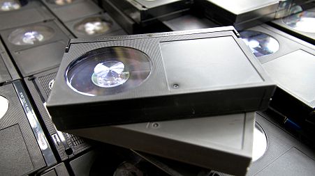 A Betamax tape