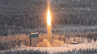 إطلاق الصاروخ شبه المداري "اكسبر3" من مركز ايسرانج الفضائي شمال السويد. 2022/11/23