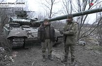 Ukraine's fleet of tanks is increasingly old, such as this Soviet-era T-64 model