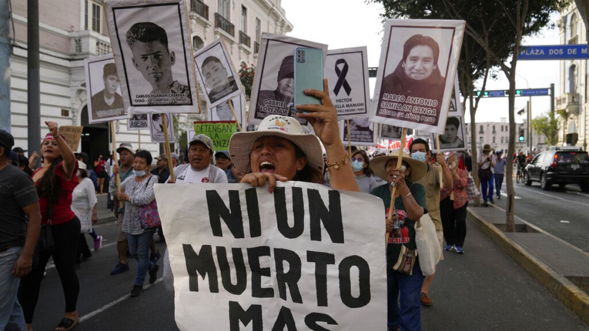 Protestas antigubernamentales en Perú