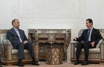 الرئيس السوري يتحادث مع وزير الخارجية الإيراني في دمشق. 2023/01/14