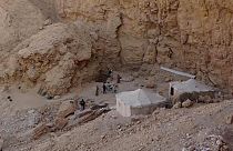 Mısır'da 3 bin 500 yıl öncesine ait bir firavun mezarı ortaya çıkarıldı