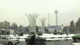 تساقط الثلوج في إيران.