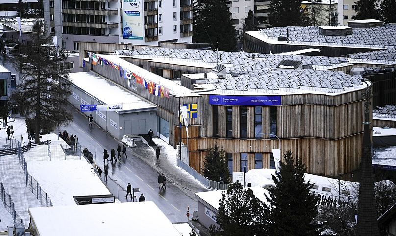 The Congress Centre, the nerve centre of the week-long annual meeting of the World Economic Forum in Davos.