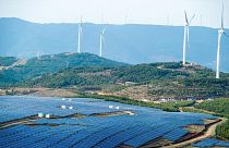 Solar farm in Guizhou, China