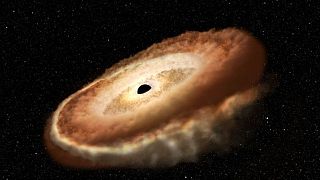 تصویر ثبت شده از سیاه‌چاله در حال بلعیدن یک ستاره
