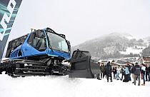 Schneeräumfahrzeug in Österreich