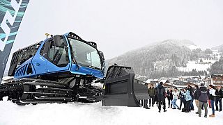 Schneeräumfahrzeug in Österreich