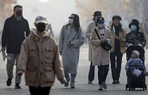 Menschen in Peking