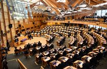 صورة أرشيفية لجلسة يعقدها البرلمان الاسكتلندي، 9 سبتمبر 2022.