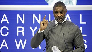 Davos : Idris Elba et son épouse portent la voix des fermiers africains