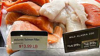 Fisch auf einem Markt in Kalifornien: Viele Sorten sind mit Schadstoffen belastet.