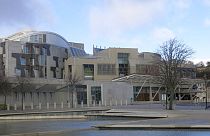 a skót parlament épülete 2014-ben