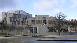 a skót parlament épülete 2014-ben