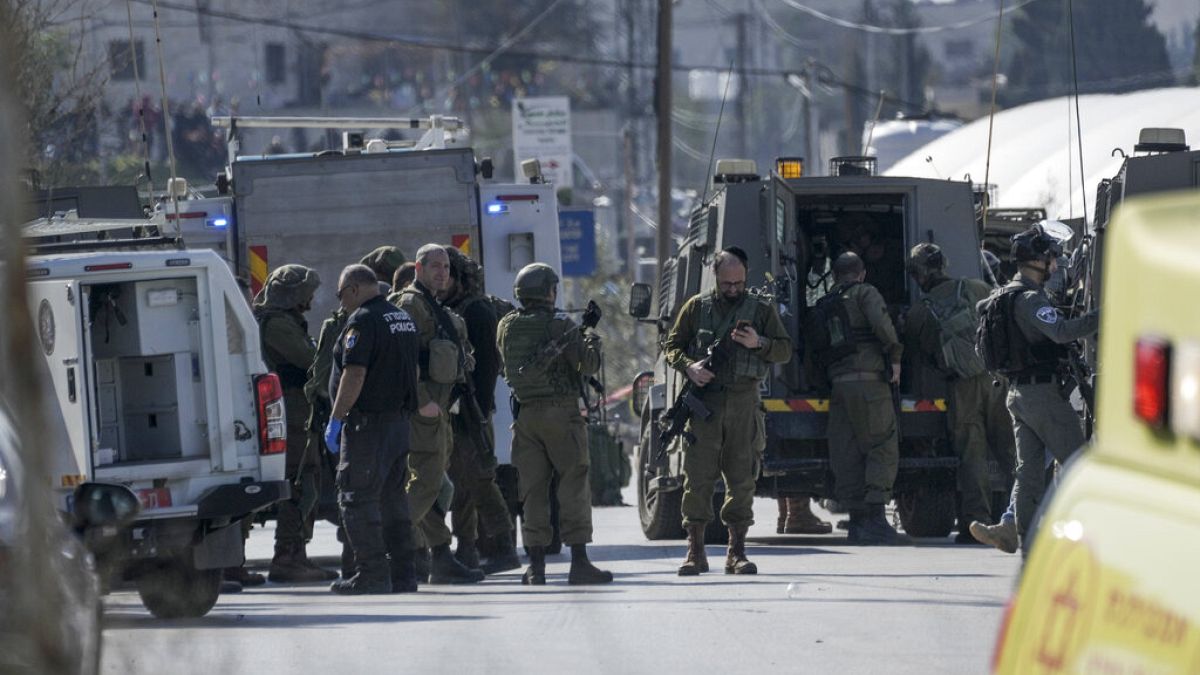 Israelische Soldaten im besetzten Westjordanland