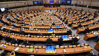مقر الاتحاد الأوروبي في بروكسل، بلجيكا.