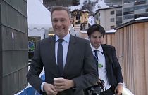 Deutschlands Finanzminister Christian Lindner in Davos