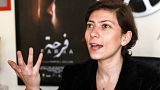 الأردنية دارين سلاّم مخرجة وكاتبة فيلم "فرحة"، عمّان، الأردن، 10 يناير 2023.