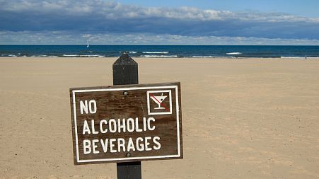 Four out of the top 10 destinations for boozeless travel are in Europe, a survey reveals.