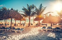 A beach resort, Dominican Republic
