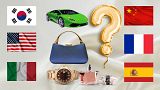 Can you guess which country is the world's biggest spender of luxury goods? 