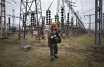 Kárelhárítás egy ukrajnai elektromos létesítményben