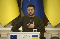 Der ukrainische Präsident Wolodymyr Selenskyj