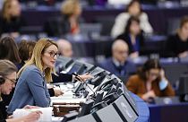 Η πρόεδρος του Ευρωπαϊκού Κοινοβουλίου Ρομπέρτα Μέτσολα