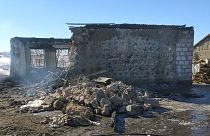 آتش‌سوزی در یک پادگان در شرق ارمنستان