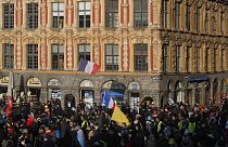 Demonstrationen in Frankreich gegen die Rentenreform