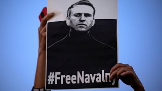 17 января стартовала международная кампания по освобождению Навального. Архивное фото с акции в поддержку российского оппозиционера в Тель-Авиве, 21 апреля 2021 года.