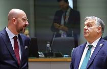 Charles Michel és Orbán Viktor Brüsszelben (a kép illusztráció)