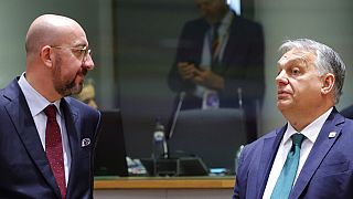 Charles Michel és Orbán Viktor Brüsszelben (a kép illusztráció)