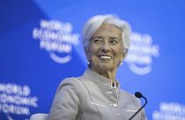 Christine Lagarde Davosban