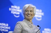 Christine Lagarde, President, European Central Bank, at the 53rd annual meeting of the World Economic Forum, WEF, in Davos, Switzerland.