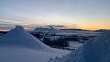 La città di Kiruna, circa 200 chilometri oltre il Circolo polare artico
