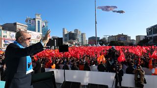 Η προεκλογική ομιλία Ερντογάν στην Κωνσταντινούπολη