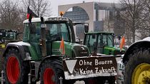 Agricultores manifestaram-se em Berlim 