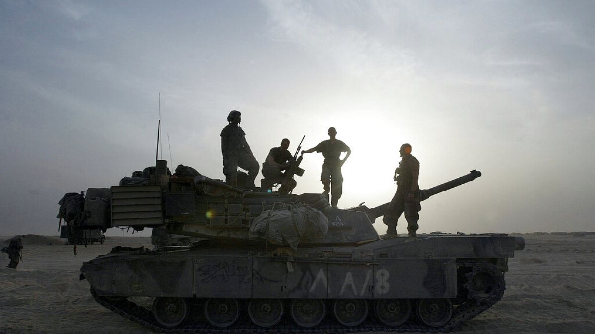 ABD'nin ürettiği Abrams tankı 