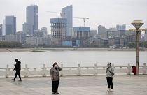 Die chinesische Millionenstadt Wuhan - hier wurden anfang 2020 die ersten Corona-Infektionen gemeldet 