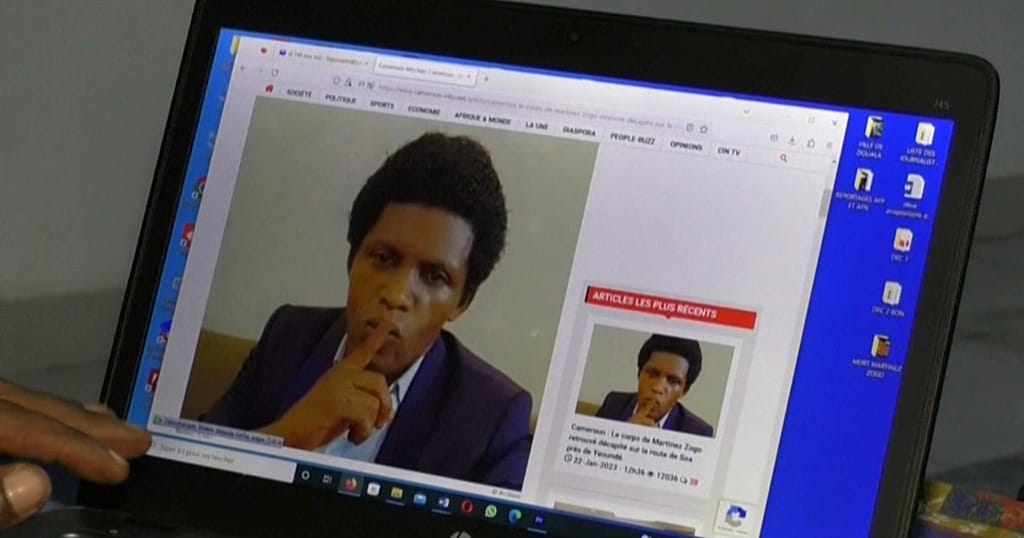 Missing Cameroon journalist Martinez Zogo found dead - Vimarsana News